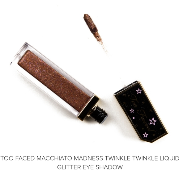Too Faced Macchiato Madness Twinkle Twinkle Liquid Glitter Eye Shadow - Picture 3 of 6